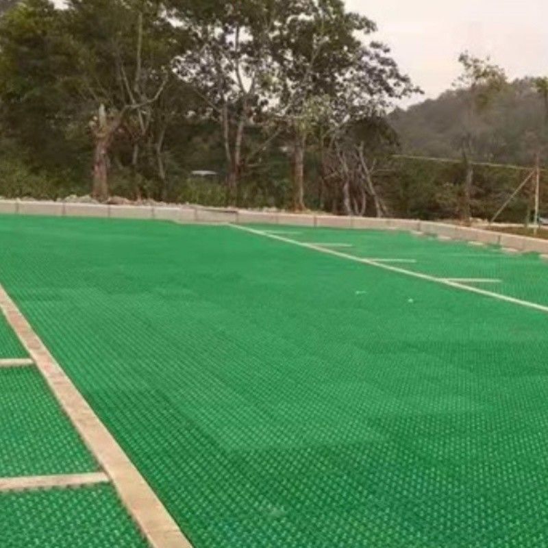 पार्किंग स्थल के लिए एचडीपीई प्लास्टिक घास की घास को स्थिर करने वाला ग्रिड बाहरी छत उद्यान पारगम्य पैवर्स इंटरलॉकिंग
