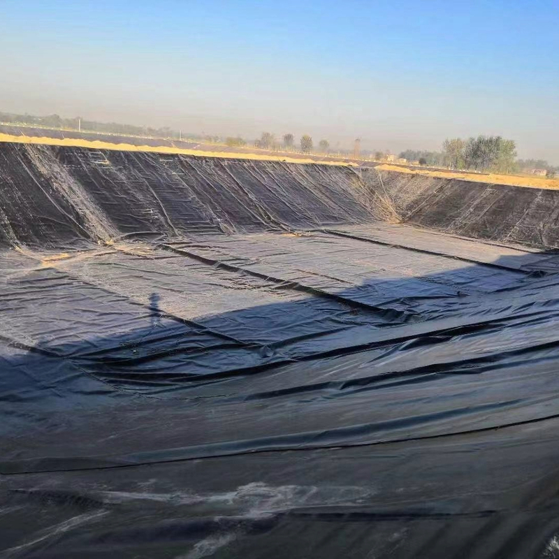 एक्वाकल्चर, मछली फार्म, तालाब, बांध, पूल और जल निरोध अनुप्रयोगों के लिए एचडीपीई भू-झिल्ली लाइनर