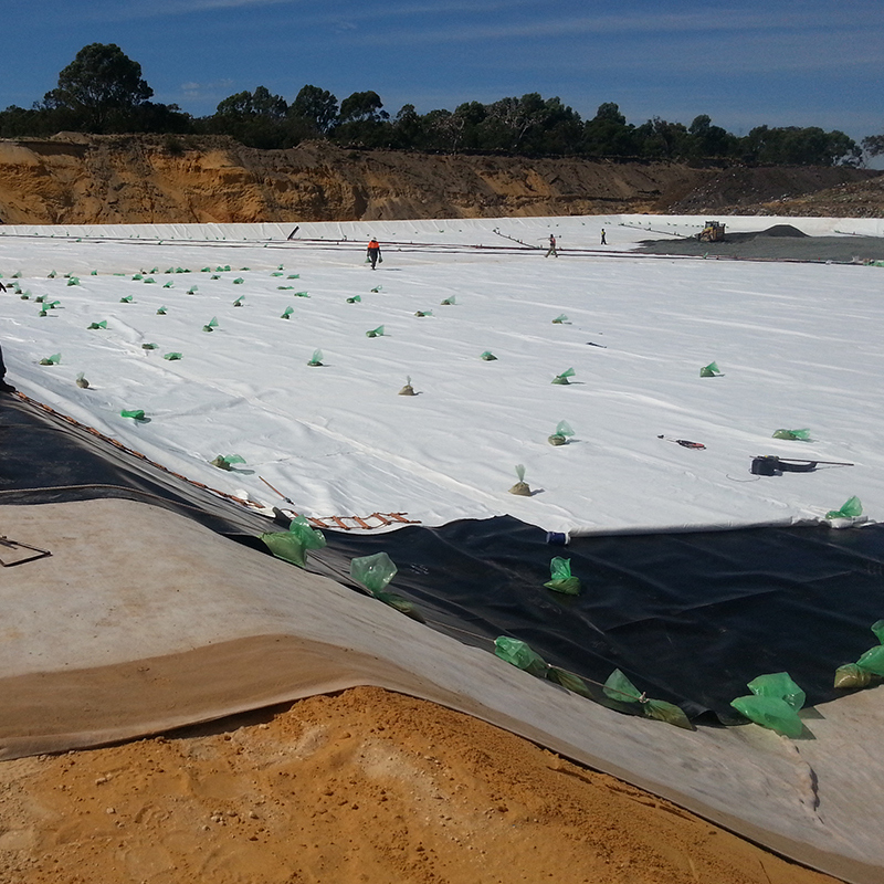 High Strength HDPE Geomembrane Pond Liner Is Suitable for Tailings Storage and Sealing Projects