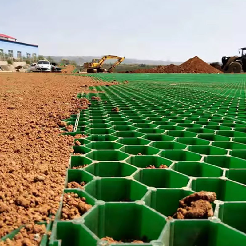 HDPE Honeycomb Plastic Grass Grid Paver Slope Protection Parking Lot Road Soil Stabilizer Height 38mm 48mm Driveway Gravel Grid