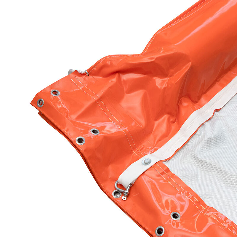 फ्लोटिंग सिल्ट पर्दा जल प्रदूषण नियंत्रण तेल बूम पीवीसी पारगम्य जल फ्लोटिंग सिल्ट पर्दा