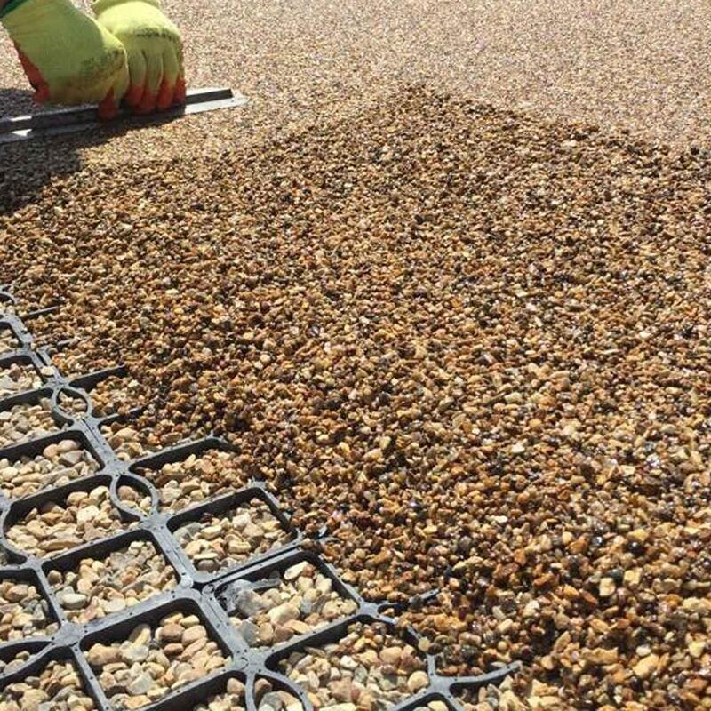 घास फुटपाथ पार्किंग स्थल ढलान कटाव नियंत्रण मिट्टी स्थिरीकरण बजरी पेवर्स और भूनिर्माण प्लास्टिक घास ग्रिड के लिए एचडीपीई प्लास्टिक घास ग्रिड